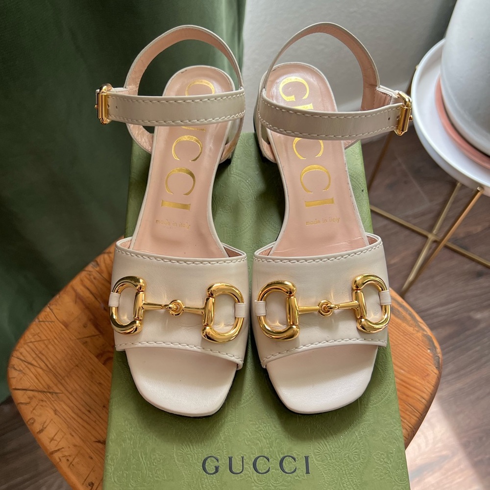 Gucci Horsebit Sandals 37